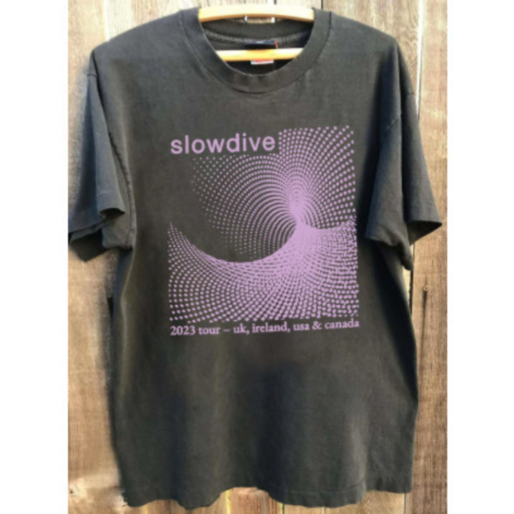 Slowdive Tour T-shirt, Slowdive Souvlaki Tee